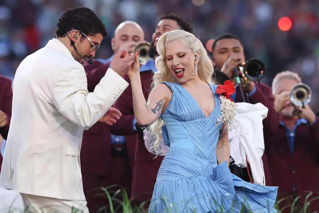 Lady Gaga performed a Latin-inspired rendition of her hit Die With A Smile
