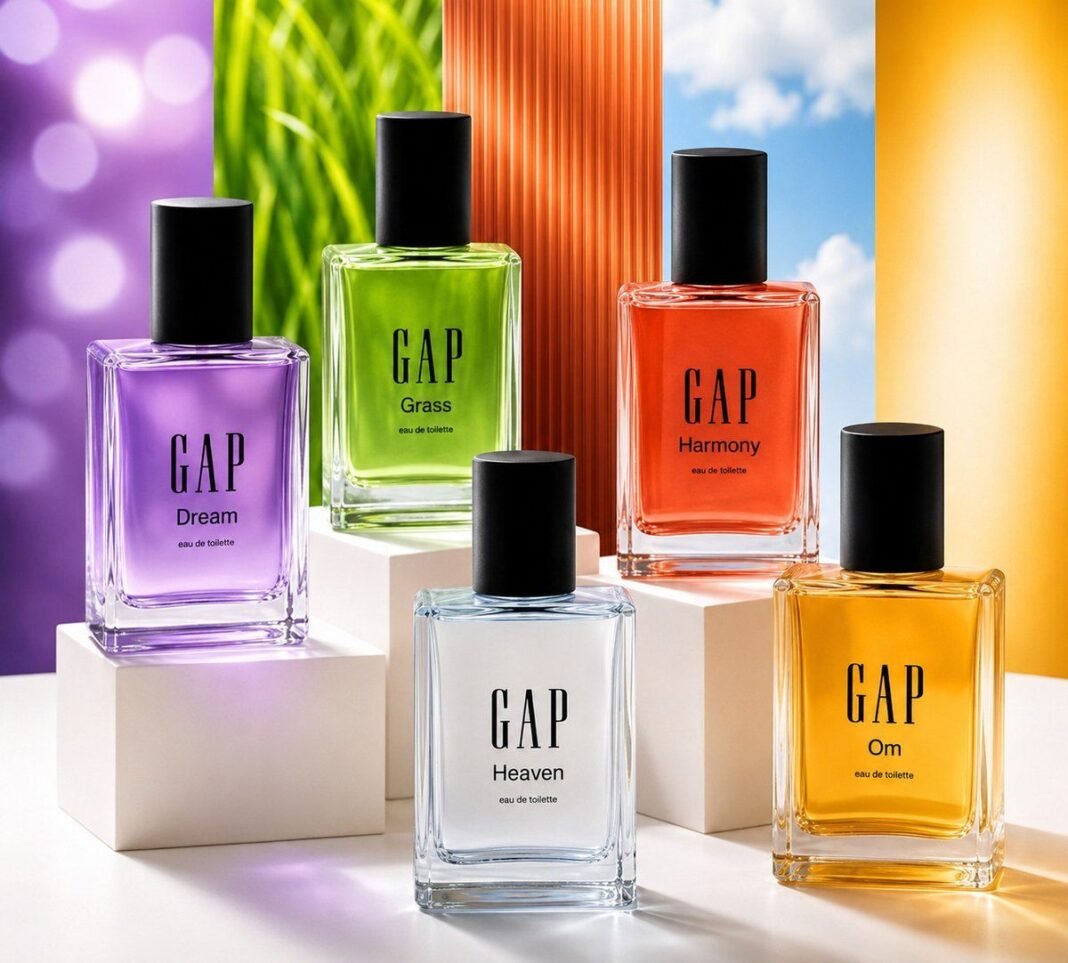 Gap Beauty's five Eau de Parfums