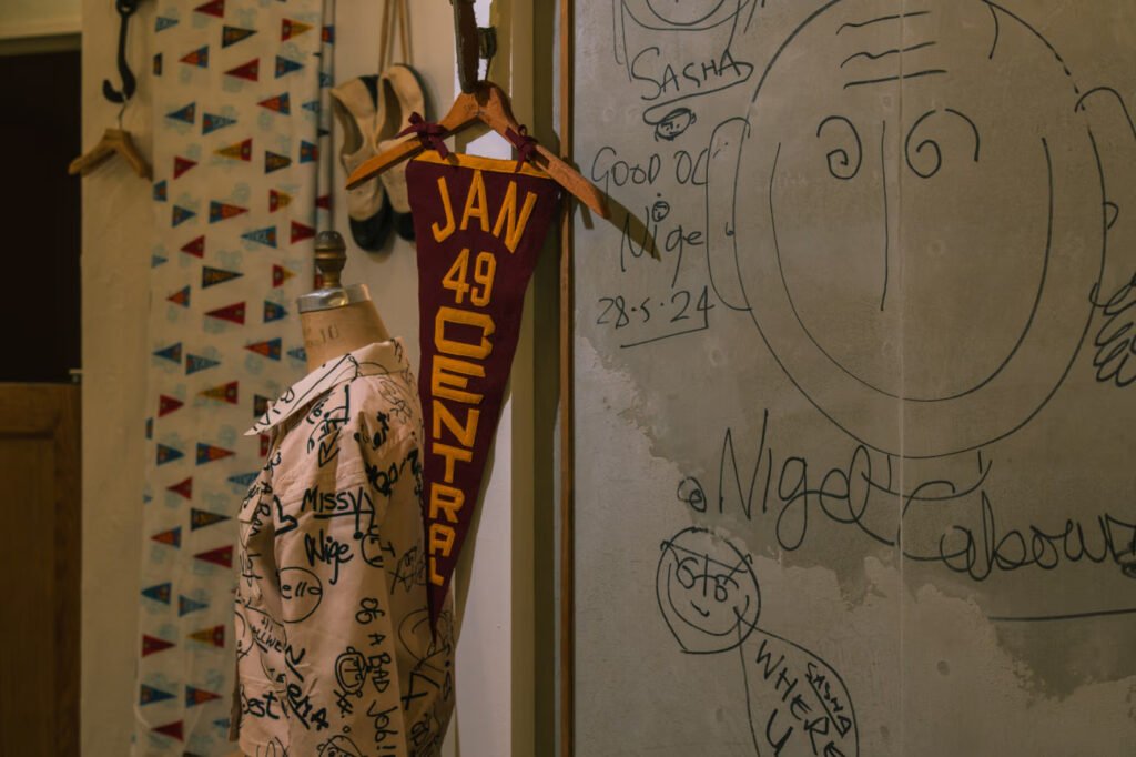 Archival-display-at-the-Nigel-Cabourn-Omotesando-flagship