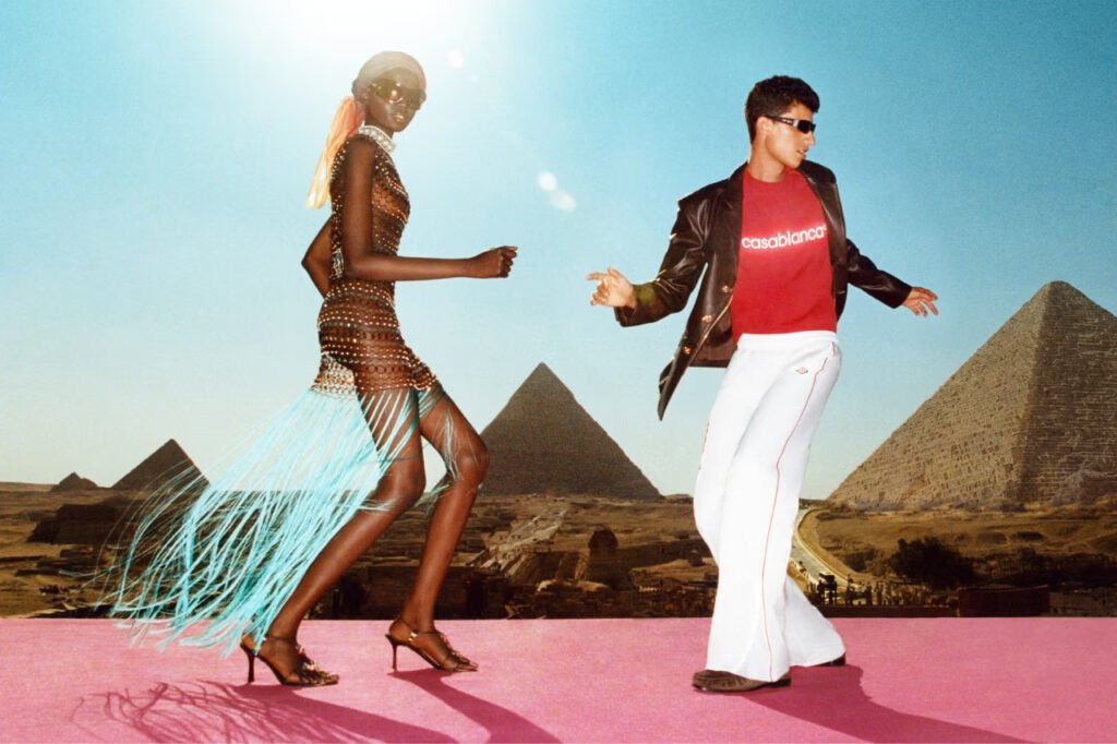 Casablanca FW26 Carnet de Voyage campaign
