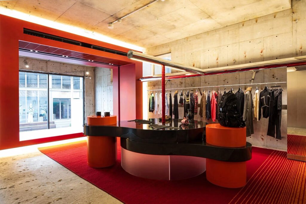 Interior-of-the-Andersson-Bell-Aoyama-flagship-in-Tokyo