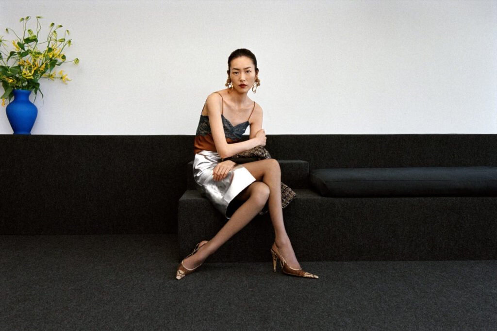 Liu-Wen-in-Laurents-Fall-2026-campaign.