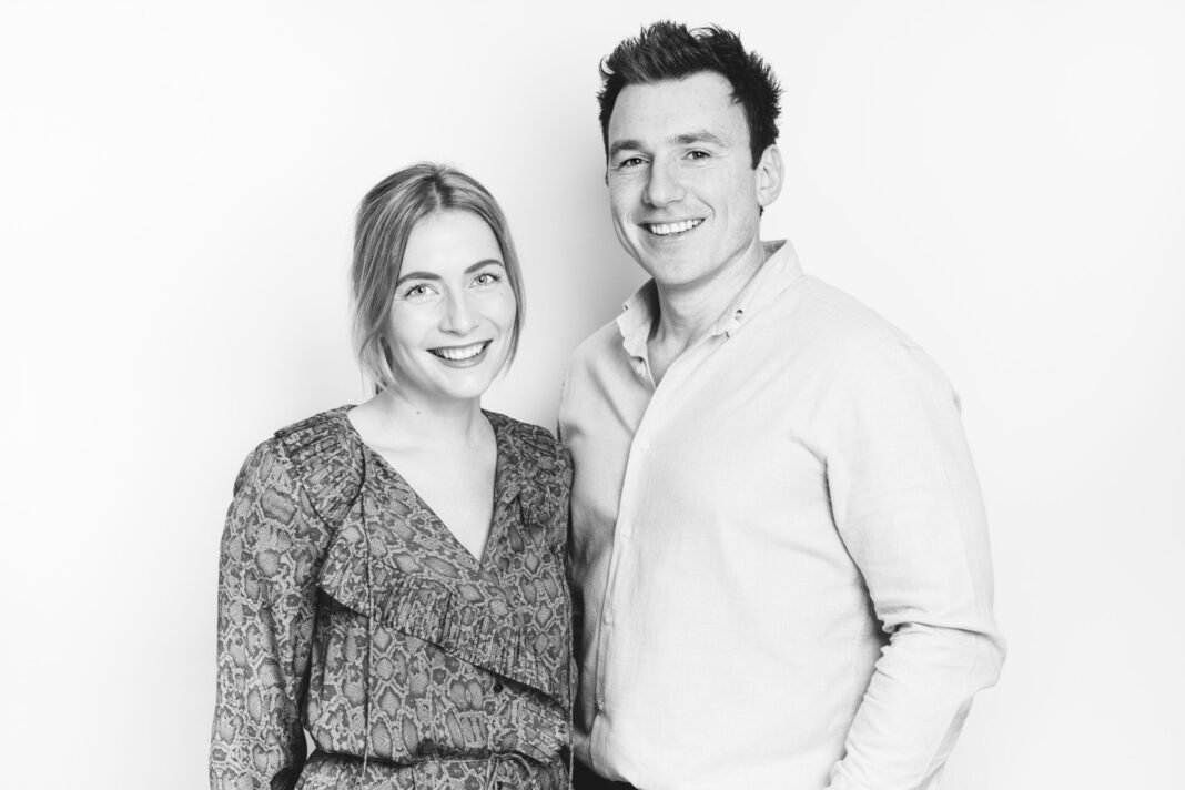 Colette Laxton and Mark Curry, co-founders of The Inkey List,